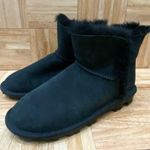 Kirkland Signature Genuine Sheepskin Black Shearling Short Boots Size 8 Photo 1