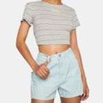 Dickies NEW High Rise Carpenter Shorts in Blue Fade Photo 10