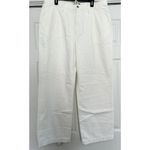 Madewell $148 The Harlow Wide Leg Straight Jeans in Natural Off White Size 33 Photo 5