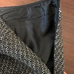 Talbots Vintage 100% Wool Lined Pants Lined Size 14 Black Textured Side Zip Photo 6