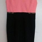 Sexy Pink and Black Strappy Fitted Mini Photo 0