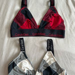 Calvin Klein plaid bralettes Photo 0