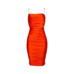 Nookie  Cooper Midi Dress, Tangerine, Small Photo 5
