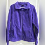 Columbia  Women's Vibrant Purple Fleece Jacket, Size XL Photo 3