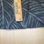 Rix Hawaiian Blue Linen Blend Sleeveless Dress L Tropical Print Cruise Beach Size L Photo 5