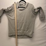 Sanuk  Organic Cotton Hoodie Sweatshirt Gray Small Photo 11