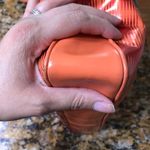 Fendi Vintage Metallic Terracotta Tote Bag Photo 11