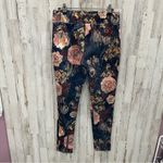 Abercrombie & Fitch Abercrombie Abstract Floral Legging Pants Zipper Detail Womens Medium Photo 3