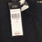 NWT BCBG Paris Black Mock Turtleneck Sweater Sz Medium Photo 3