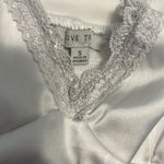 Love Tree white silk satin crop top tank  Photo 1