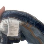 American Eagle Women's Size 10 Medium Washed Blue Denim Mom Short Photo 5