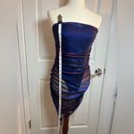 SheIn Women SXY Plus Ruched Mesh Tube
Bodycon Dress Size L Photo 3