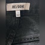RE/DONE Originals 50s Cut Off Short in Destroyed Shadow Black Size 25 Photo 5
