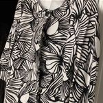 Covington 1/4 length sleeves blk/wht jacket. M Photo 3