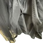 Hayley Paige Occasions Black Floor Length Bride's Maid Gala Formal Dress Size 14 Photo 8