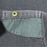 Ralph Lauren Lauren  Vintage Size L Navy Blue Cotton Knit Sweater Zip Up Cardigan Photo 7