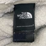 The North Face Cream/Light Gray Snap Neck Fleece Pullover Sweater Size L Photo 14