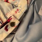 Haute Hippie , boho floral tunic, long open sleeve, lined, high low cut, SZ xxs Photo 8