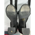 Dream Paris Womans Dream Pairs Platform Sandals Size 8 Black Open Toe Lace Up Heel Photo 6