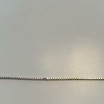 3 Vintage chain bracelets herringbone, box chain and braided 2 are 925 sterling Silver Photo 8