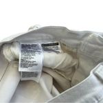 Levi's Levi White Distressed Denim Shorts Photo 8