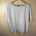 Eileen Fisher  Short Sleeve Tencel Lyocell‎ Blend Box Top Size Large Office Wear Photo 1