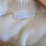 Helmut Lang Ruched Dolman Sleeve Sweater in Ivory Size Small Photo 6