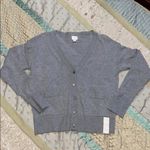 A New Day  gray small womens five button cardigan Photo 5