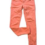 American Eagle Outfitters Peach Corduroy Super Stretch Jeggings, Sz 4 Photo 1