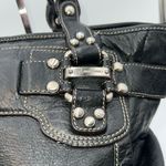 B Makowsky B. Makowski Soft Leather Bag with Harness Buckle and Studs. *SEE PICS AND DESCRI Photo 6