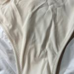 Shade & Shore  Women's Off-White Cheeky Bikini Bottom - Size XL - NWT Photo 5