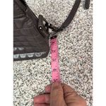 Steve Madden  Women's Dark Gray Quilted Leather Crossbody Bag​​ Photo 9