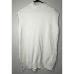 Magaschoni  White Sleeveless Sweater Vest  Size Medium Photo 3