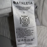 Athleta Cabo Linen Wide Leg White Elastic Minimalist Old Money Relaxed Pants 8 Photo 5