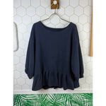 Maeve by Anthropologie Mikayla Peplum Lightweight Sweater - Size - Medium Photo 6