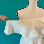 Windsor White off the shoulder dress Photo 1