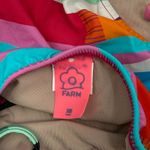 Farm Rio  Bikini Bottoms Size Extra Small String Tie NEW Beach Tropical Abstract Photo 2