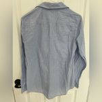 American Eagle  Outfitters Blue White Stripe Accent Button Down Women’s Size S Photo 1