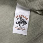 Tecovas Shirt Womens Small Henley Western 100% Cotton Light Green Photo 3