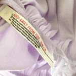 Free People  Intimately FP Lilac Off-Shoulder Bodysuit Top Balloon Sleeve Lace XS Photo 10