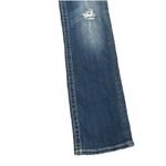 Miss Me  Jeans Straight Bling Rhinestone  Denim Distressed JE5002T18L Women's 29 Photo 4