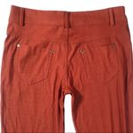 Yelete Women's Basic Five Pocket Stretch Jegging Tights Pants Rust Photo 14