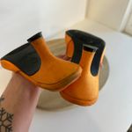 White Stag Vintage Y2K Orange Open Toe Kitten Heel Sandal Size 7.5 Shoe Photo 3