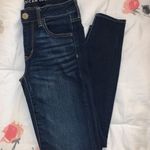 American Eagle Outfitters High Waisted Jeans Blue Size 4 Photo 0