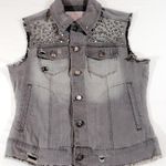 Melissa McCarthy NWOT  SEVEN7 Studded VEST XS. Photo 3