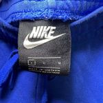 Nike  Women's Club Fleece Mid Rise Shorts Royal Blue Pull On Pockets CJ3924 Large Photo 5