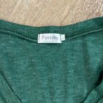 NWOT Hunter green poetsky xl long sleeve v neck Photo 1