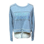 DKNY Jeans cropped sweatshirt with studs Sz M Photo 1