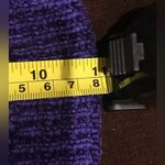 The Avenue Purple /Blue Knit Sweater 3/4 sleeves Length. Sheer like SZ 1X Photo 4