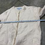 Hill House  Home Audrey 100% Merino Wool Crème Cardigan Tank Set Sz L Old Money Photo 7